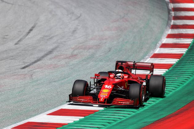 Formula 1 - GP of Styria 2021 SPIELBERG,AUSTRIA,26.JUN.21 - MOTORSPORTS, FORMULA 1 - Grand Prix of Styria, Red Bull Ring, practice and qualifying. Image shows Charles Leclerc (MON Ferrari).  GEPAxpictures xChristianxWalgram