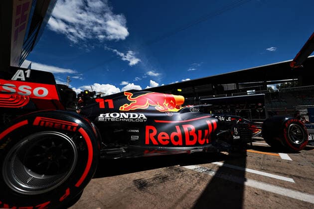 F1 Grand Prix of Styria 11 Sergio Perez (MEX, Red Bull Racing), F1 Grand Prix of Styria at Red Bull Ring on June 26, 2021 in Spielberg, Austria. (Photo by Mark Thompson Getty Images FIA Pool via HOCH ZWEI) Spielberg Red Bull Ring Austria Poolfoto HOCH ZWEI Pool Getty Images ,EDITORIAL USE ONLY