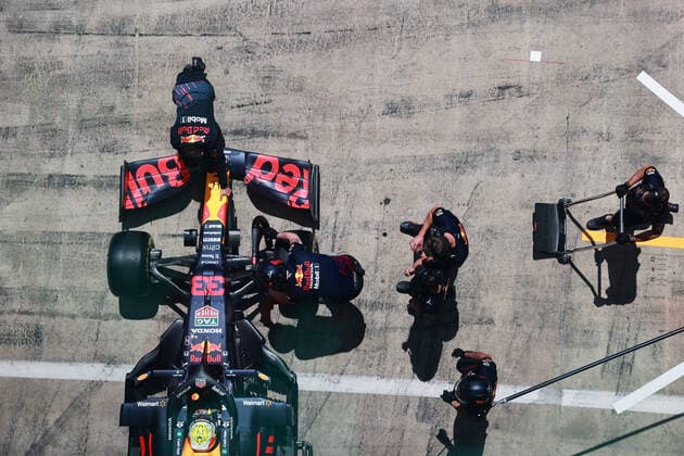 F1 Grand Prix of Styria 33 Max Verstappen (NED, Red Bull Racing), F1 Grand Prix of Styria at Red Bull Ring on June 26, 2021 in Spielberg, Austria. (Photo by Mark Thompson Getty Images FIA Pool via HOCH ZWEI) Spielberg Red Bull Ring Austria Poolfoto HOCH ZWEI Pool Getty Images ,EDITORIAL USE ONLY