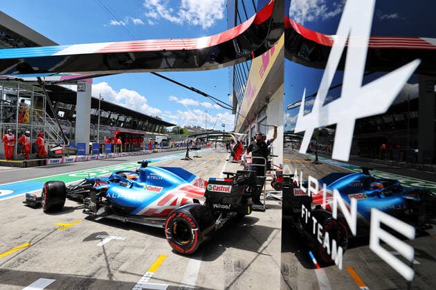 Sport Bilder des Tages F1 Grand Prix of Styria 14 Fernando Alonso (ESP, Alpine F1 Team), F1 Grand Prix of Styria at Red Bull Ring on June 26, 2021 in Spielberg, Austria. (Photo by James Moy XPB Alpine F1 Team FIA Pool via HOCH ZWEI) Spielberg Austria Poolfoto HOCH ZWEI Pool XPB James Moy ,EDITORIAL USE ONLY