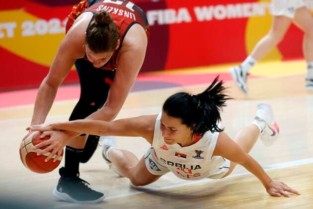 Basketball, Eurobasket, Women, Belgium - Serbia