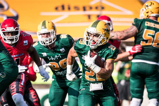 GFL German Football League Potsdam Royals vs Cologne Crocodiles 26 06 2021 GFL, Potsdam Royals Cologne Crocodiles Karl Liebknecht Stadion Potsdam, 26 06 2021 Copyright: xBEAUTIFULxSPORTS NicolxMarschallx