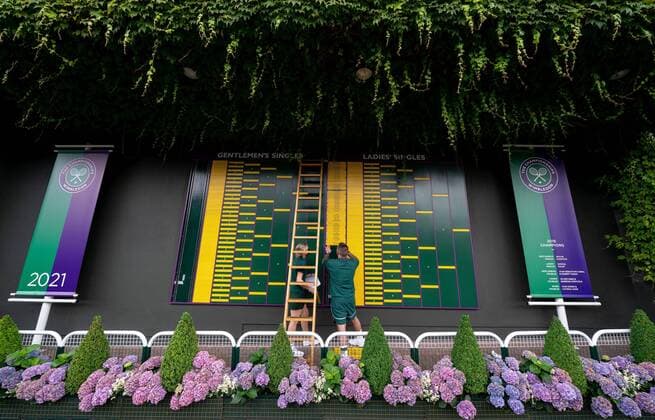 Tennis, Manipulation Suspected at Wimbledon - Archive Images
