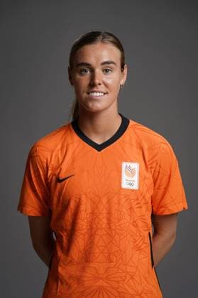 ERMELO Portrait of Jill Roord of the Dutch women s national football team, in the shirt for the Olympic Games ANP ROY LAZET xVIxANPxSportx xxANPxIVx 433089389