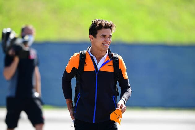 Formula 1 - Styrian Grand Prix - Driver Arrival Lando Norris McLaren F1 Team arrived in the paddock before race of Styrian Grand Prix, 8th round of Formula One World Championship, WM, Weltmeisterschaft in Red Bull Ring in Spielberg, Styria, Austria, 27 June 2021 Spielberg Styria Austria diodato-notitle210627_npcV9  Copyright: xAndreaxDiodatox
