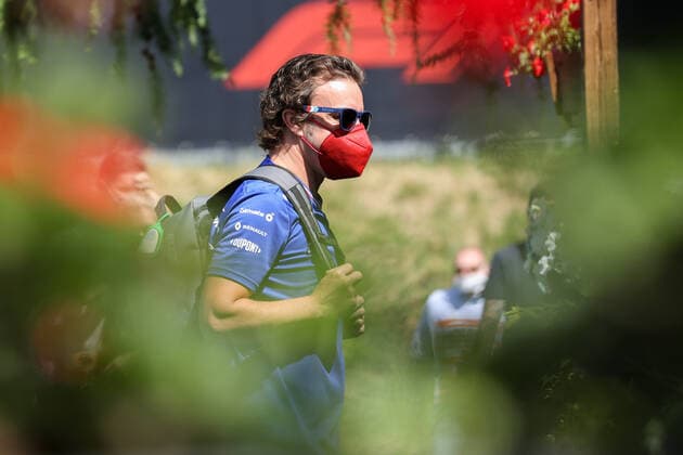 Formula 1 - GP of Styria 2021 SPIELBERG,AUSTRIA,27.JUN.21 - MOTORSPORTS, FORMULA 1 - Grand Prix of Styria, Red Bull Ring. Image shows Fernando Alonso (ESP Alpine).  GEPAxpictures xChristianxWalgram