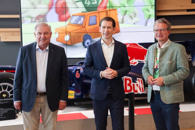 Formula 1, Austria, GP Styria, Chancellor Sebastian Kurz visits the Red Bull Ring