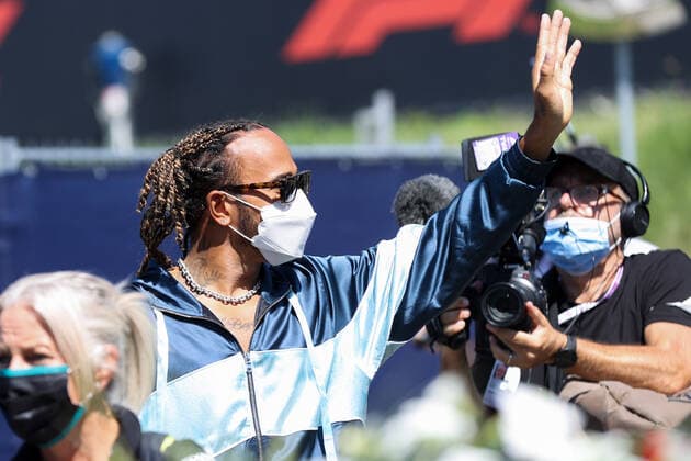 Formula 1 - GP of Styria 2021 SPIELBERG,AUSTRIA,27.JUN.21 - MOTORSPORTS, FORMULA 1 - Grand Prix of Styria, Red Bull Ring. Image shows Lewis Hamilton (GBR Mercedes).  GEPAxpictures xChristianxWalgram