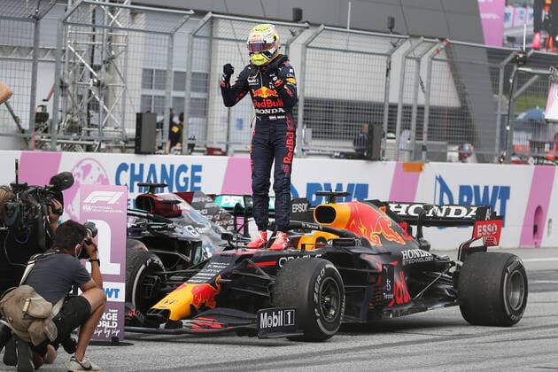Formula 1, Austria, Max Verstappen wins GP Styria