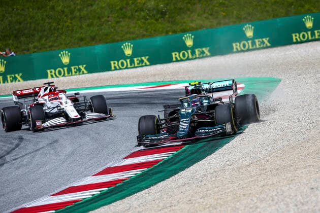 5 Sebastian Vettel GER, Aston Martin Cognizant F1 Team , F1 Grand Prix of Styria at Red Bull Ring on June 27, 2021 in Spielberg, Austria Photo by HOCH ZWEI Spielberg Austria
