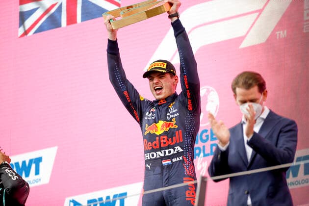 33 Max Verstappen NED, Red Bull Racing , F1 Grand Prix of Styria at Red Bull Ring on June 27, 2021 in Spielberg, Austria Photo by HOCH ZWEI Spielberg Austria
