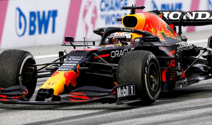 33 Max Verstappen NED, Red Bull Racing , F1 Grand Prix of Styria at Red Bull Ring on June 27, 2021 in Spielberg, Austria Photo by HOCH ZWEI Spielberg Austria