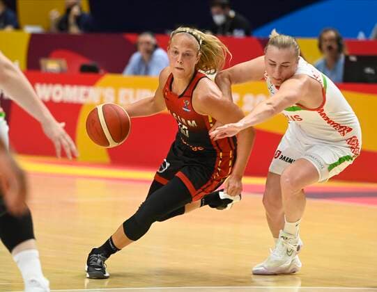 Basketball, Women, Eurobasket, Belgium - Belarus