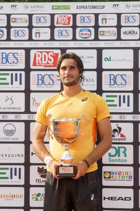 Mandatory Credit: Photo by Valerio Origo LiveMedia Shutterstock (12171863k) the first classified Gian Marco Moroni Tennis Internationals ATP, Tennis Herren Challenger Milano 2021, Milan, Italy - 27 Jun 2021 Tennis Internationals ATP Challenger Milano 2021, Milan, Italy - 27 Jun 2021  Copyright: xValerioxOrigo LiveMedia Shutterstockx 12171863k