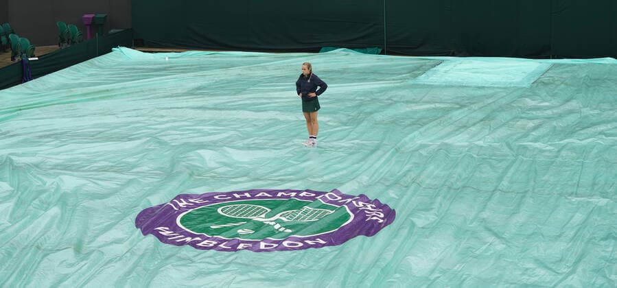 2021 Wimbledon Championships Rain Feature