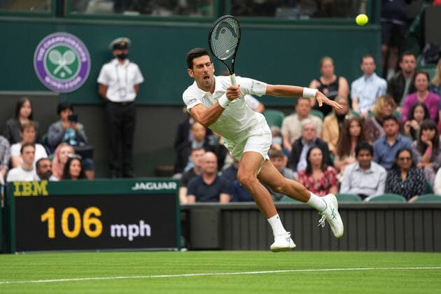2021 Wimbledon Championships Novak Djokovic , Serbia