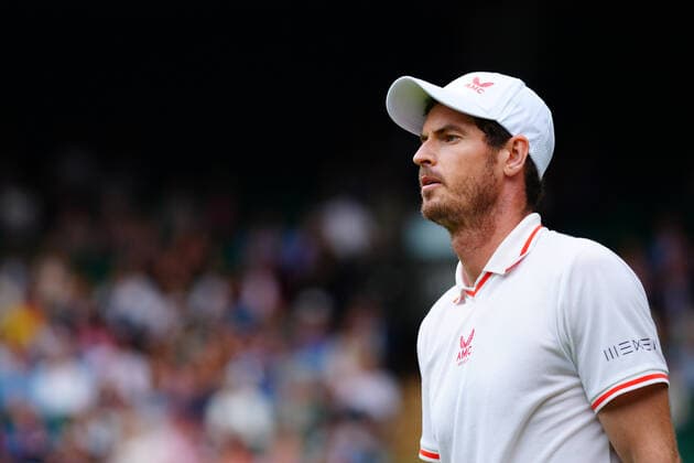 Mandatory Credit: Photo by Javier Garcia BPI Shutterstock (12172248no) Andy Murray during his first round match Wimbledon Tennis Championships, Day 1, The All England Lawn Tennis and Croquet Club, London, UK - 28 Jun 2021 Wimbledon Tennis Championships, Day 1, The All England Lawn Tennis and Croquet Club, London, UK - 28 Jun 2021  Copyright: xJavierxGarcia BPI Shutterstockx 12172248no