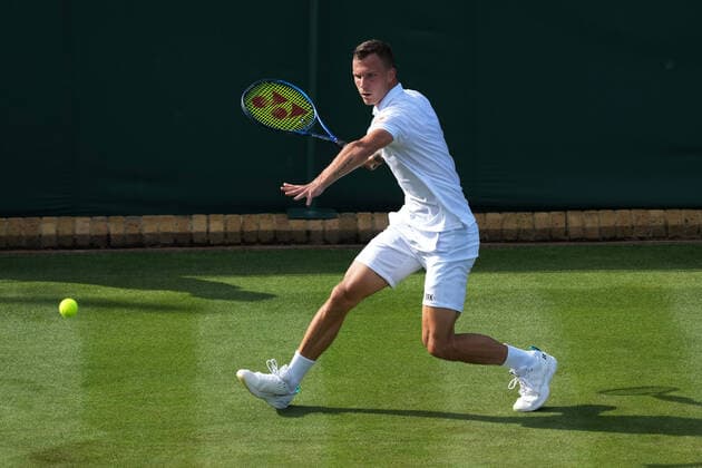 2021 Wimbledon Championships Marton Fucsovics , Hungary