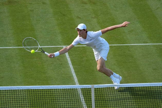 2021 Wimbledon Championships Jannik Sinner , Italy