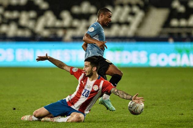 Football, Copa America, Uruguay - Paraguay