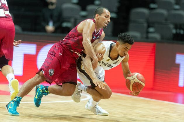 Basketball Split 29 06 2021 Olympic Qualification FIBA Olympic Qualifying Tournament 2020 Group Stage, Group A Germany GER Mexico MEX Maodo Lo Germany, No 04 Paul Stoll Mexico, No 04 li