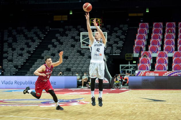 Basketball Split 29 06 2021 Olympic Qualification FIBA Olympic Qualifying Tournament 2020 Group Stage, Group A Germany GER Mexico MEX Andreas Obst Germany, No 42