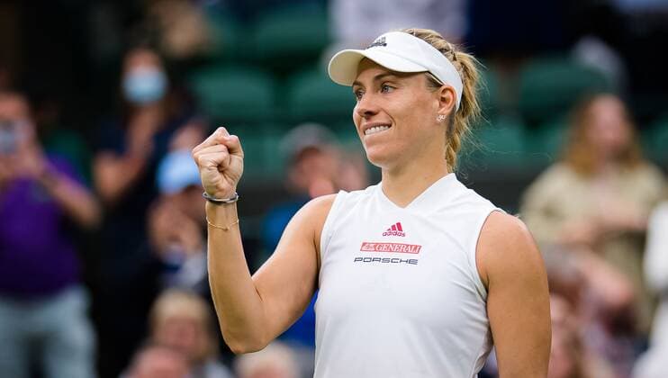 Tennis, Wimbledon, Day 2, Angelique Kerber - Nina Stojanovic