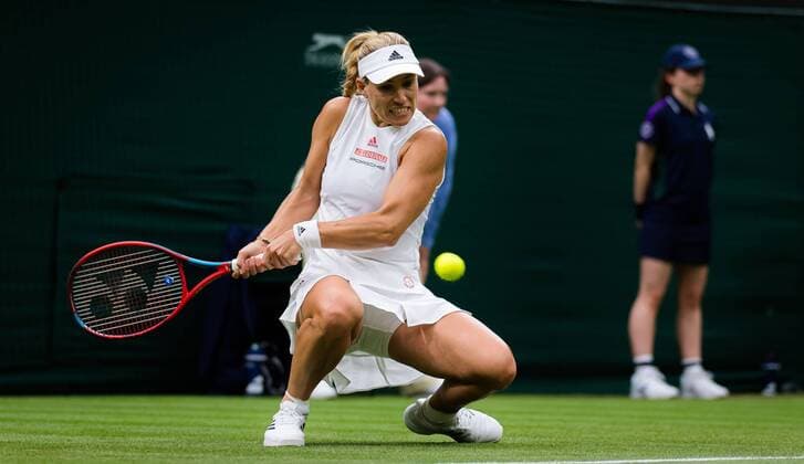 Sport Themen der Woche KW26 Sport Bilder des Tages Mandatory Credit: Photo by Rob Prange Shutterstock (12173634ed) Angelique Kerber of Germany in action during the first round of the 2021 Wimbledon Championships Grand Slam tennis tournament Wimbledon Tennis Championships, Day 2, The All England Lawn Tennis and Croquet Club, London, UK - 29 Jun 2021 Wimbledon Tennis Championships, Day 2, The All England Lawn Tennis and Croquet Club, London, UK - 29 Jun 2021  Copyright: xRobxPrange Shutterstockx 12173634ed
