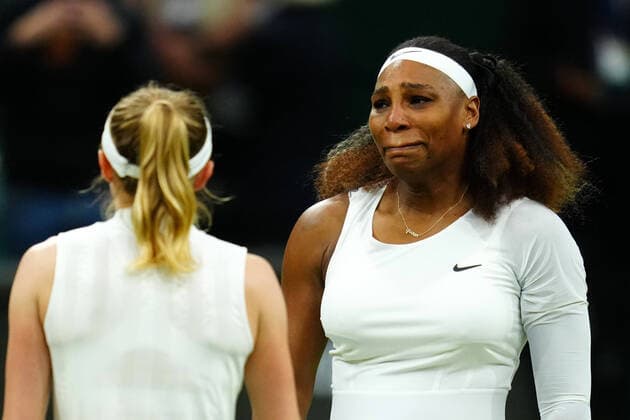 Bilder des Jahres 2021, Sport 06 Juni Sport Themen der Woche KW26 Sport Bilder des Tages Mandatory Credit: Photo by Javier Garcia BPI Shutterstock (12173633nz) Serena Williams is forced to retire hurt in her first round match against Aliaksandra Sasnovich Wimbledon Tennis Championships, Day 2, The All England Lawn Tennis and Croquet Club, London, UK - 29 Jun 2021 Wimbledon Tennis Championships, Day 2, The All England Lawn Tennis and Croquet Club, London, UK - 29 Jun 2021  Copyright: xJavierxGarcia BPI Shutterstockx 12173633nz