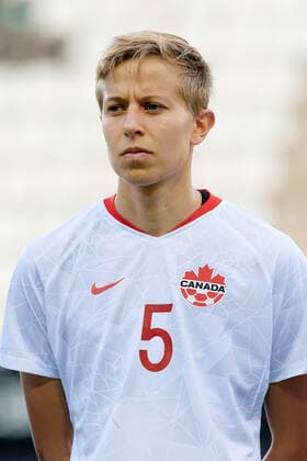 Brazil v Canada - Women s International Friendly, Länderspiel, Nationalmannschaft Quinn of Canada prior to the Women s International Friendly match between Brazil and Canada at Estadio Cartagonova on June 14, 2021 in Cartagena, Spain Cartagena Murcia Spain breton-brazilvc210614_npHGU  Copyright: xJosexBretonx