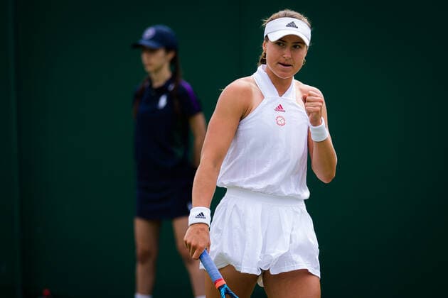 June 29, 2021, LONDON, GREAT BRITAIN: Rebecca Peterson of Sweden in action during the first round of the 2021 Wimbledon Championships Grand Slam tennis tournament against Ons Jabeur of Tunisia LONDON GREAT BRITAIN - ZUMAa181 20210629_zaa_a181_072 Copyright: xRobxPrangex