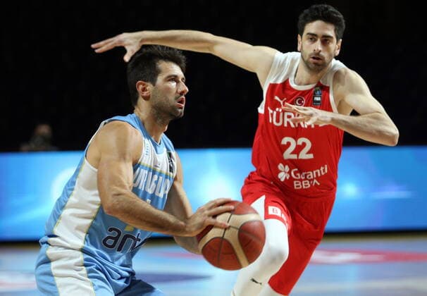 Basketball, Olympic Qualifier, Uruguay - Turkey