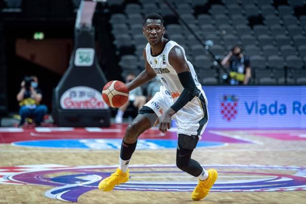 Basketball Split 29 06 2021 Olympic Qualification FIBA Olympic Qualifying Tournament 2020 Group Stage, Group A Germany GER Mexico MEX Isaac Bonga Germany, No 00