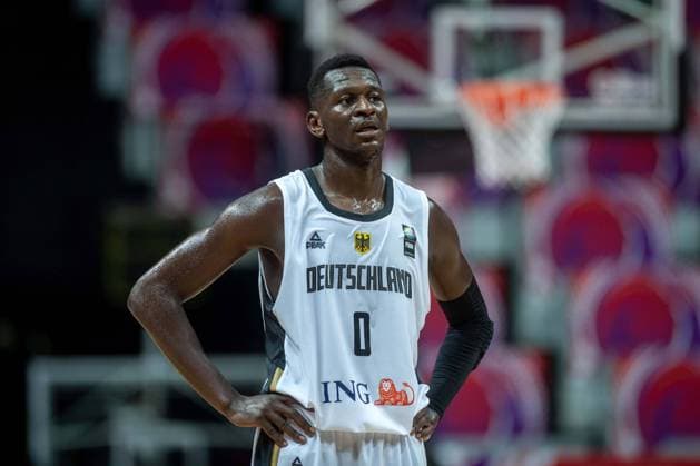 Basketball Split 29 06 2021 Olympic Qualification FIBA Olympic Qualifying Tournament 2020 Group Stage, Group A Germany GER Mexico MEX Isaac Bonga Germany, No 00