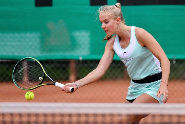 30.06.2021, xpsx, Tennis Head Cup Bruchköbel 2021 - ITF Turnier v.l. Joel Steur (GER) Bruchköbel Hessen Deutschland (DEU)