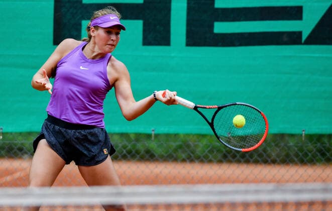 Tennis, ITF tournament in Bruchköbel