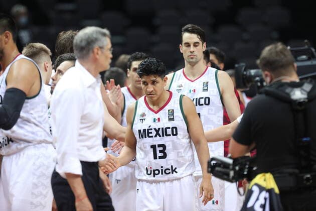 PXL_Mexico v Russia - Group A: 2020 FIBA Men s Olympic Qualifying Tournaments SPLIT, CROATIA - JUNE 30: Orlando MÃ ndez-Valdez of Mexico after the 2020 FIBA Men s Olympic Qualifying Tournament game between Mexico and Russia at Spaladium Arena on June 30, 2021 in Split, Croatia. IvoxCagalj PIXSELL