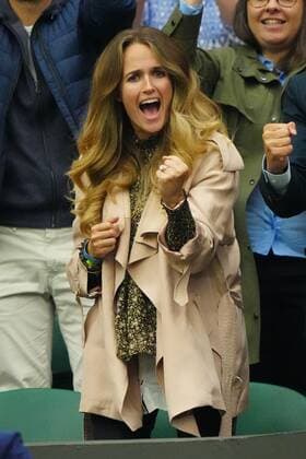 Mandatory Credit: Photo by Shutterstock (12190134ex) Kim Murray on Centre Court Wimbledon Tennis Championships, Day 3, The All England Lawn Tennis and Croquet Club, London, UK - 30 Jun 2021 Wimbledon Tennis Championships, Day 3, The All England Lawn Tennis and Croquet Club, London, UK - 30 Jun 2021  Copyright: xShutterstockx 12190134ex