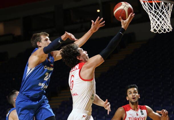 Basketball, Olympic Qualifier, Turkey - Czech Republic