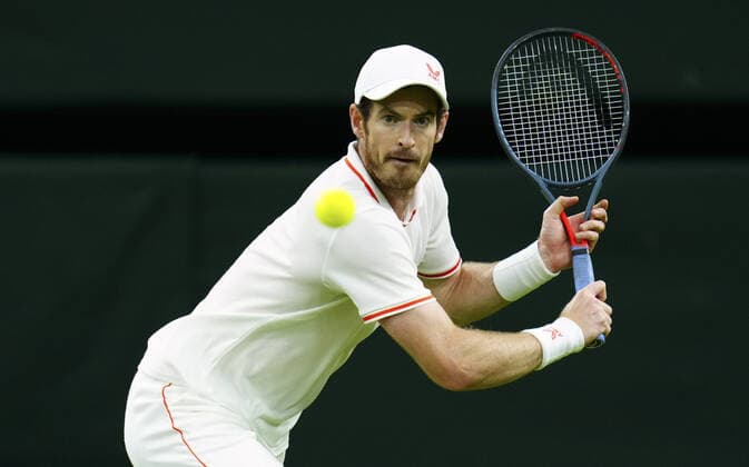 Mandatory Credit: Photo by Javier Garcia BPI Shutterstock (12189891sb) Andy Murray during his second round match Wimbledon Tennis Championships, Day 3, The All England Lawn Tennis and Croquet Club, London, UK - 30 Jun 2021 Wimbledon Tennis Championships, Day 3, The All England Lawn Tennis and Croquet Club, London, UK - 30 Jun 2021  Copyright: xJavierxGarcia BPI Shutterstockx 12189891sb