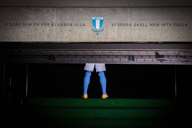 Bilder des Jahres 2021, Sport 07. Juli Sport Themen der Woche KW26 210701 Malmö FF presenterar Malik Abubakari som ny spelare den 1 juli 2021 i Malmö. *** 210701 Malmö FF presents Malik Abubakari as a new player on July 1, 2021 in Malmö,  Copyright: PETTERxARVIDSON BB210701PA014