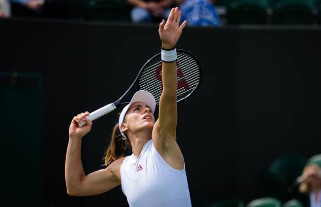 Tennis, Wimbledon, Day 4, Andrea Petkovic - Barbora Krejcikova