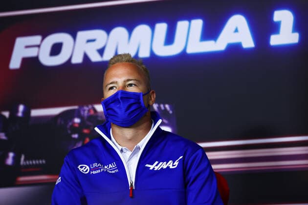 F1 Grand Prix of Austria 9 Nikita Mazepin (RUS, Haas F1 Team), F1 Grand Prix of Austria at Red Bull Ring on July 1, 2021 in Spielberg, Austria. (Photo by Dan Istitene Getty Images FIA Pool via HOCH ZWEI) Spielberg Red Bull Ring Austria Poolfoto HOCH ZWEI Pool Getty Images ,EDITORIAL USE ONLY