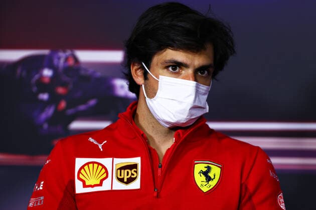 F1 Grand Prix of Austria 55 Carlos Sainz (ESP, Scuderia Ferrari Mission Winnow), F1 Grand Prix of Austria at Red Bull Ring on July 1, 2021 in Spielberg, Austria. (Photo by Dan Istitene Getty Images FIA Pool via HOCH ZWEI) Spielberg Red Bull Ring Austria Poolfoto HOCH ZWEI Pool Getty Images ,EDITORIAL USE ONLY