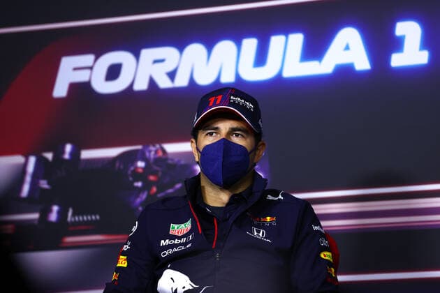 F1 Grand Prix of Austria 11 Sergio Perez (MEX, Red Bull Racing), F1 Grand Prix of Austria at Red Bull Ring on July 1, 2021 in Spielberg, Austria. (Photo by Dan Istitene Getty Images FIA Pool via HOCH ZWEI) Spielberg Red Bull Ring Austria Poolfoto HOCH ZWEI Pool Getty Images ,EDITORIAL USE ONLY