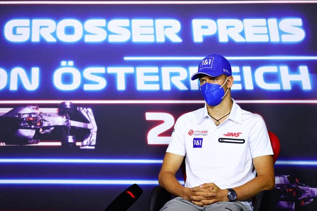 F1 Grand Prix of Austria 47 Mick Schumacher (GER, Haas F1 Team), F1 Grand Prix of Austria at Red Bull Ring on July 1, 2021 in Spielberg, Austria. (Photo by Dan Istitene Getty Images FIA Pool via HOCH ZWEI) Spielberg Red Bull Ring Austria Poolfoto HOCH ZWEI Pool Getty Images ,EDITORIAL USE ONLY