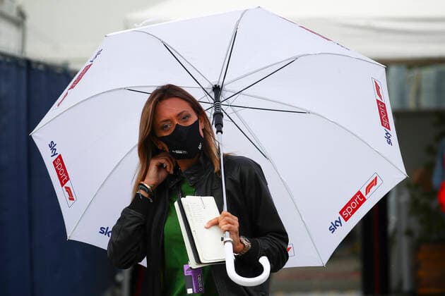 Mara Sangiorgio SKY Italia presentator; Formula 1 World Championship, WM, Weltmeisterschaft 2021, Austrian GP 1-4 July 2021  Copyright: xFedericoxBasilex xIPAx xIPAx xFedericoxBasilex xIPAx 0