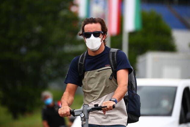 14 Fernando Alonso, Alpine. Formula 1 World Championship, WM, Weltmeisterschaft 2021, Austrian GP 1-4 July 2021  Copyright: xFedericoxBasilex xIPAx xIPAx xFedericoxBasilex xIPAx 0