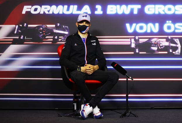 F1 Grand Prix of Austria 31 Esteban Ocon (FRA, Alpine F1 Team), F1 Grand Prix of Austria at Red Bull Ring on July 1, 2021 in Spielberg, Austria. (Photo by Bryn Lennon Getty Images FIA Pool via HOCH ZWEI) Spielberg Red Bull Ring Austria Poolfoto HOCH ZWEI Pool Getty Images ,EDITORIAL USE ONLY