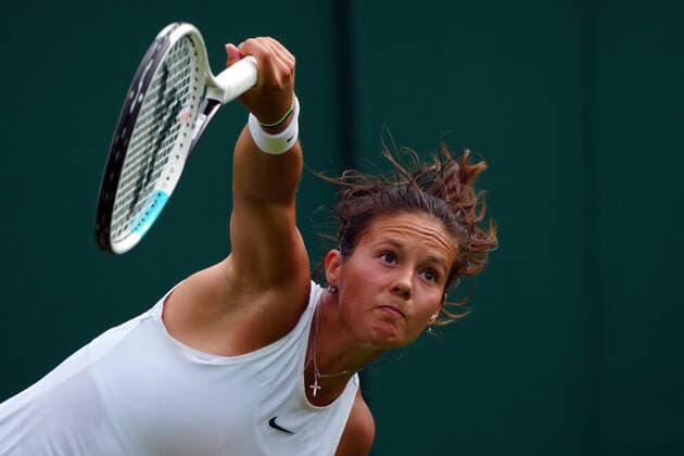 Mandatory Credit: Photo by Javier Garcia Shutterstock (12191440jb) Daria Kasatkina during her second round match Wimbledon Tennis Championships, Day 4, The All England Lawn Tennis and Croquet Club, London, UK - 01 Jul 2021 Wimbledon Tennis Championships, Day 4, The All England Lawn Tennis and Croquet Club, London, UK - 01 Jul 2021  Copyright: xJavierxGarcia Shutterstockx 12191440jb
